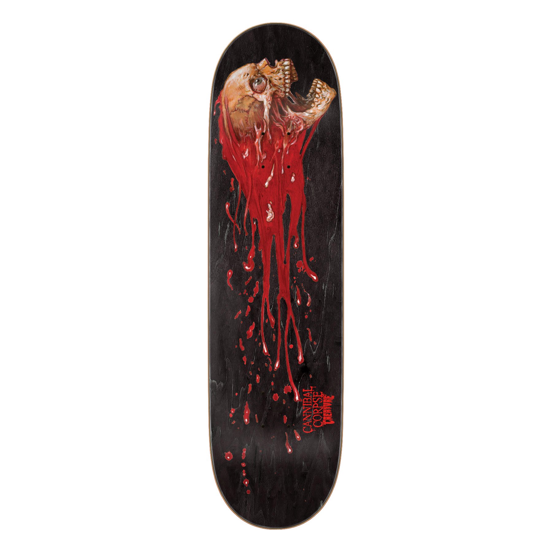 Creature Skateboards Cannibal Corpse Skull And Blood 8.5