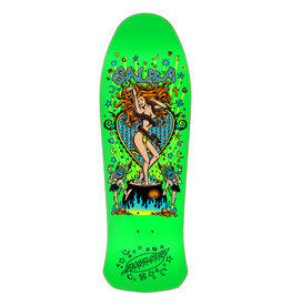 Santa Cruz Skateboards Salba Witch Doctor Reissue Neon Green 10.4