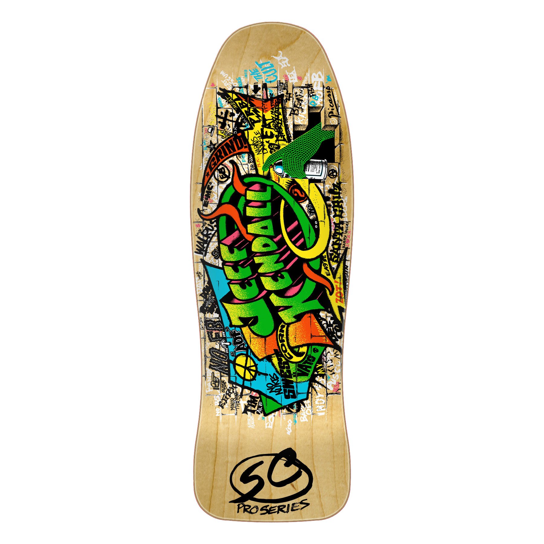 Santa Cruz Skateboards Kendall Graffiti Reissue 9.6