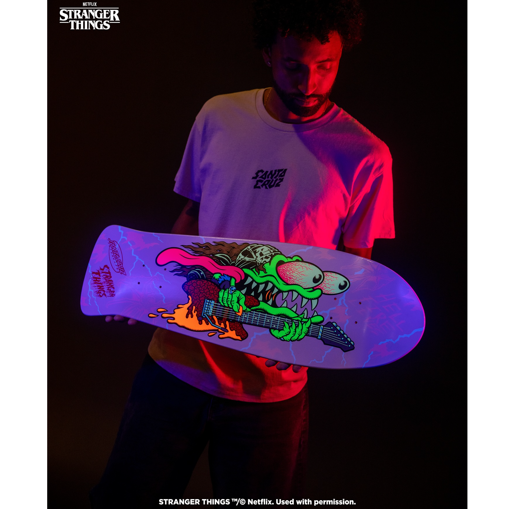 Santa Cruz Skateboards Stranger Things Meek Slasher Reveal 10.1