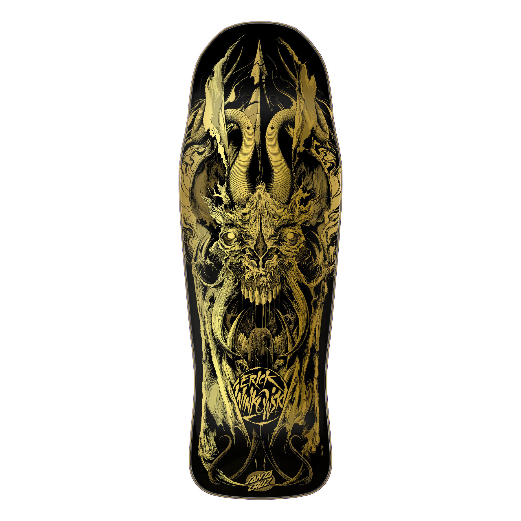 Santa Cruz Skateboards Winkowski Primeval Black/Gold 10.4