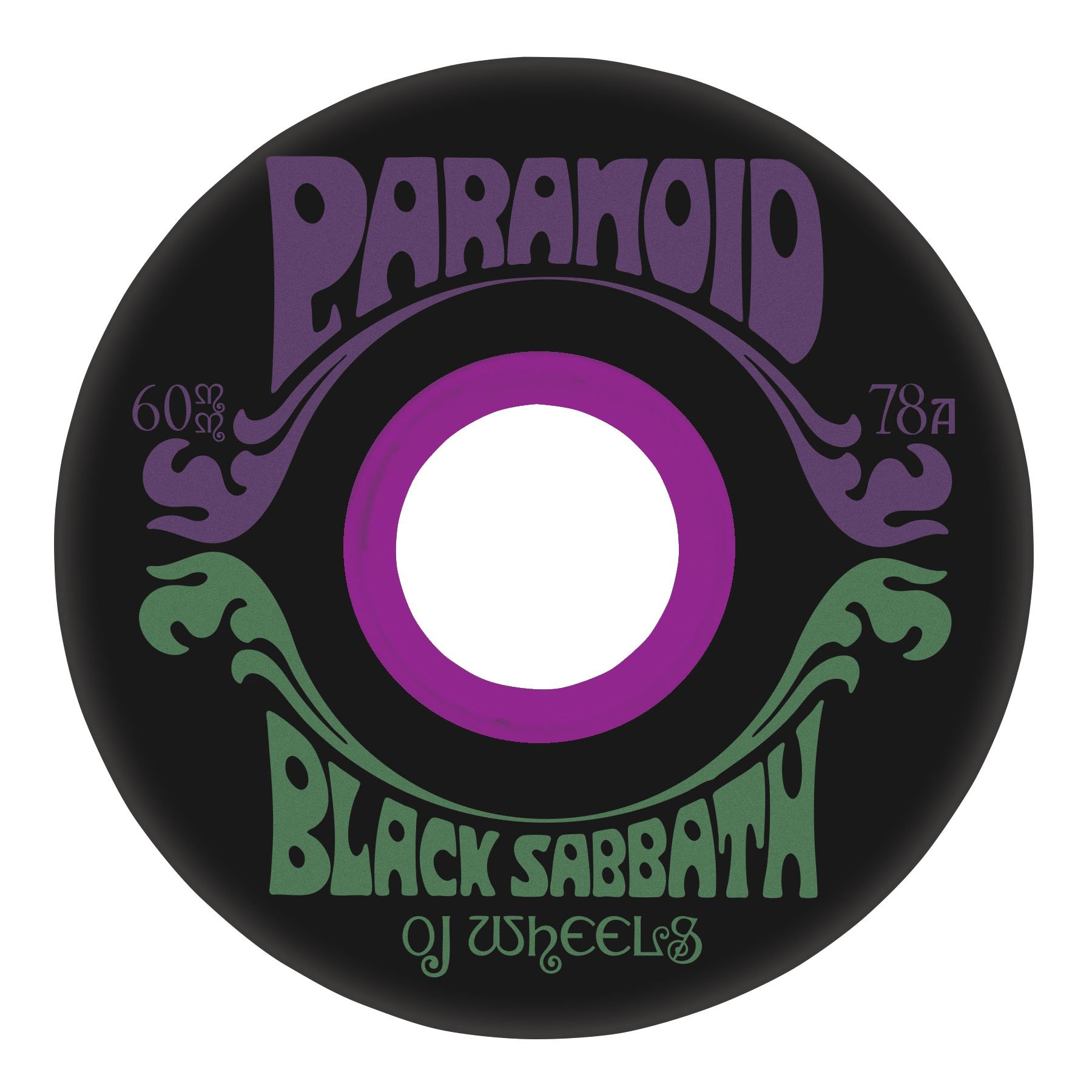 OJ Wheels Black Sabbath Paranoid Super Juice 78a 60mm