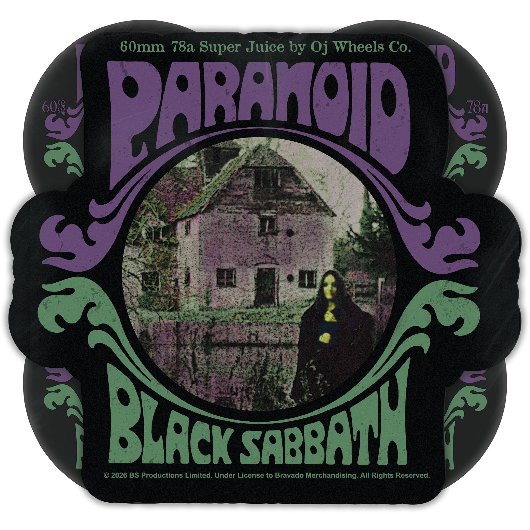 OJ Wheels Black Sabbath Paranoid Super Juice 78a 60mm