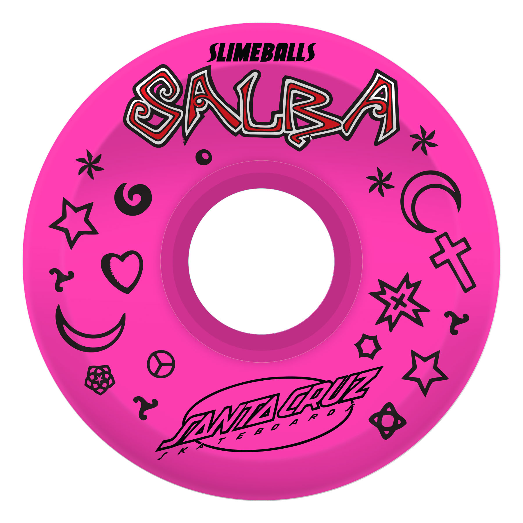 Slimeballs Salba Witch Doctor OG Slime Pink 78a 60mm