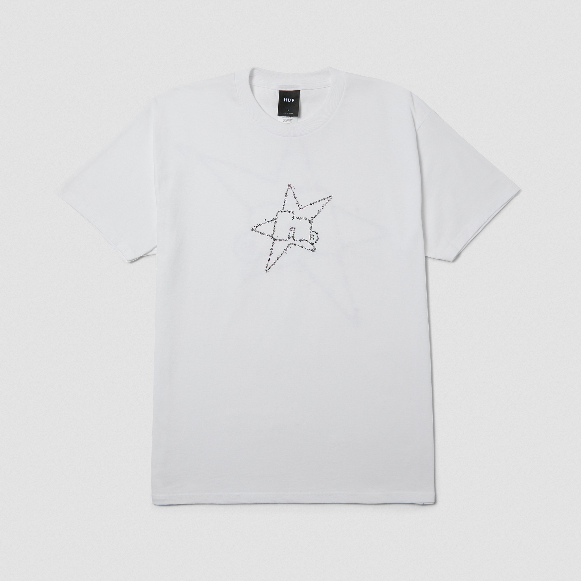 HUF H Star Astral White