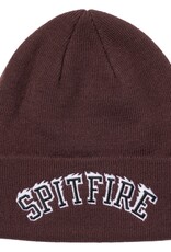 Spitfire Wheels Team Bighead Flame Beanie Brown