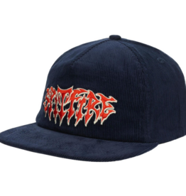Spitfire Wheels Demon Script Snapback Navy