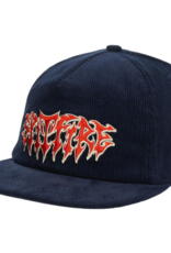 Spitfire Wheels Demon Script Snapback Navy