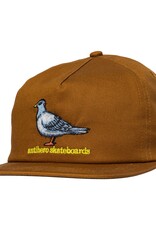 Anti Hero Lil Pigeon Snapback Brown/Yellow