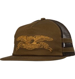 Anti Hero Basic Eagle Mesh Snapback Brown
