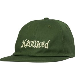 Krooked Double OK Script Strapback Olive