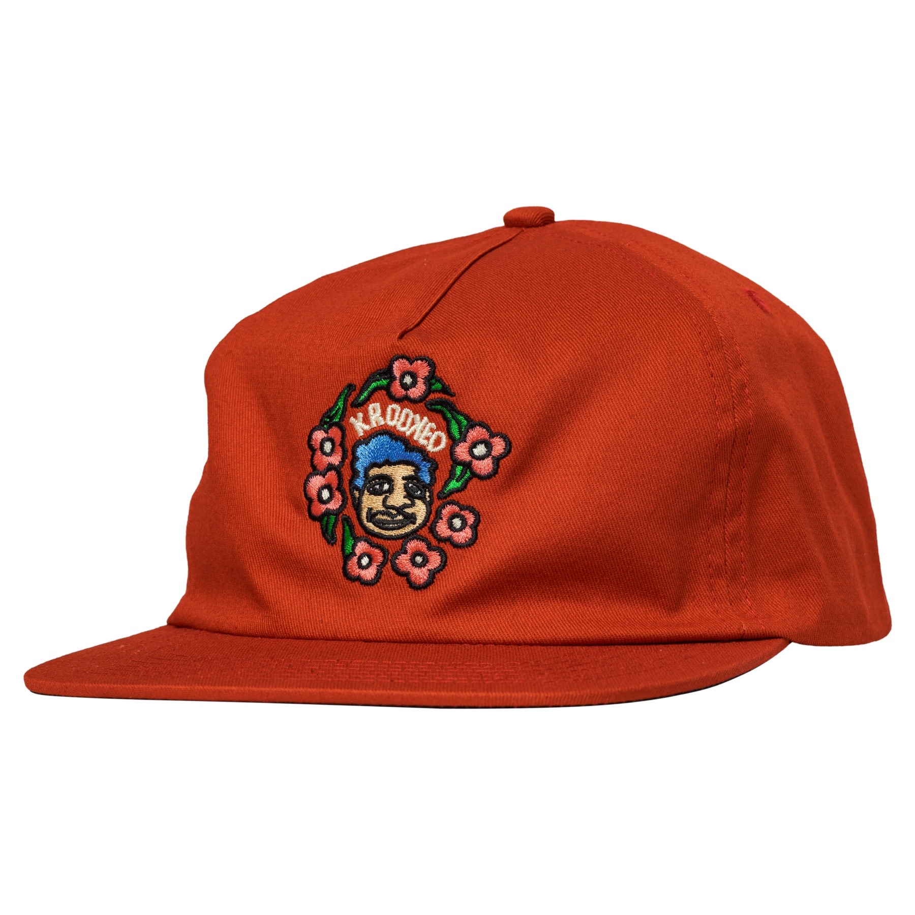 Krooked Sweatpants Redux Snapback Dark Red