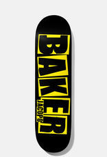 Baker Skateboards Jacopo Carozzi Brand Logo Danger Yellow 8.0"