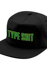Shake Junt Type Shit Snapback Black