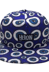Heroin Eyes Snapback Royal Blue