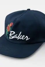 Baker Skateboards Roses Snapback Navy