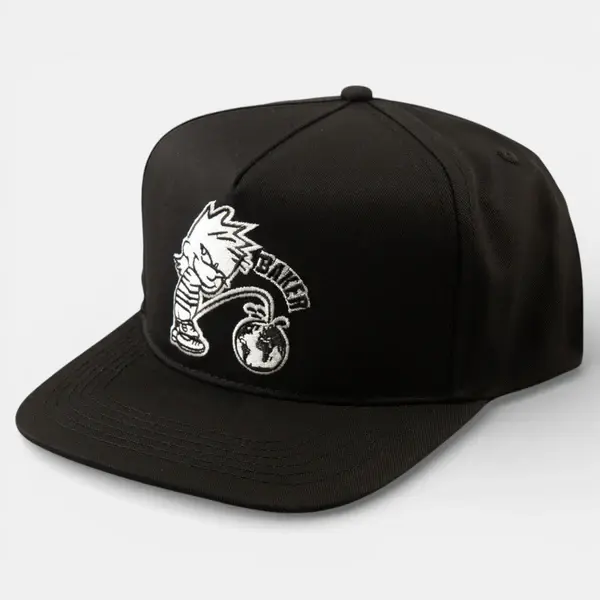 Baker Skateboards Whizz Kid Snapback Black