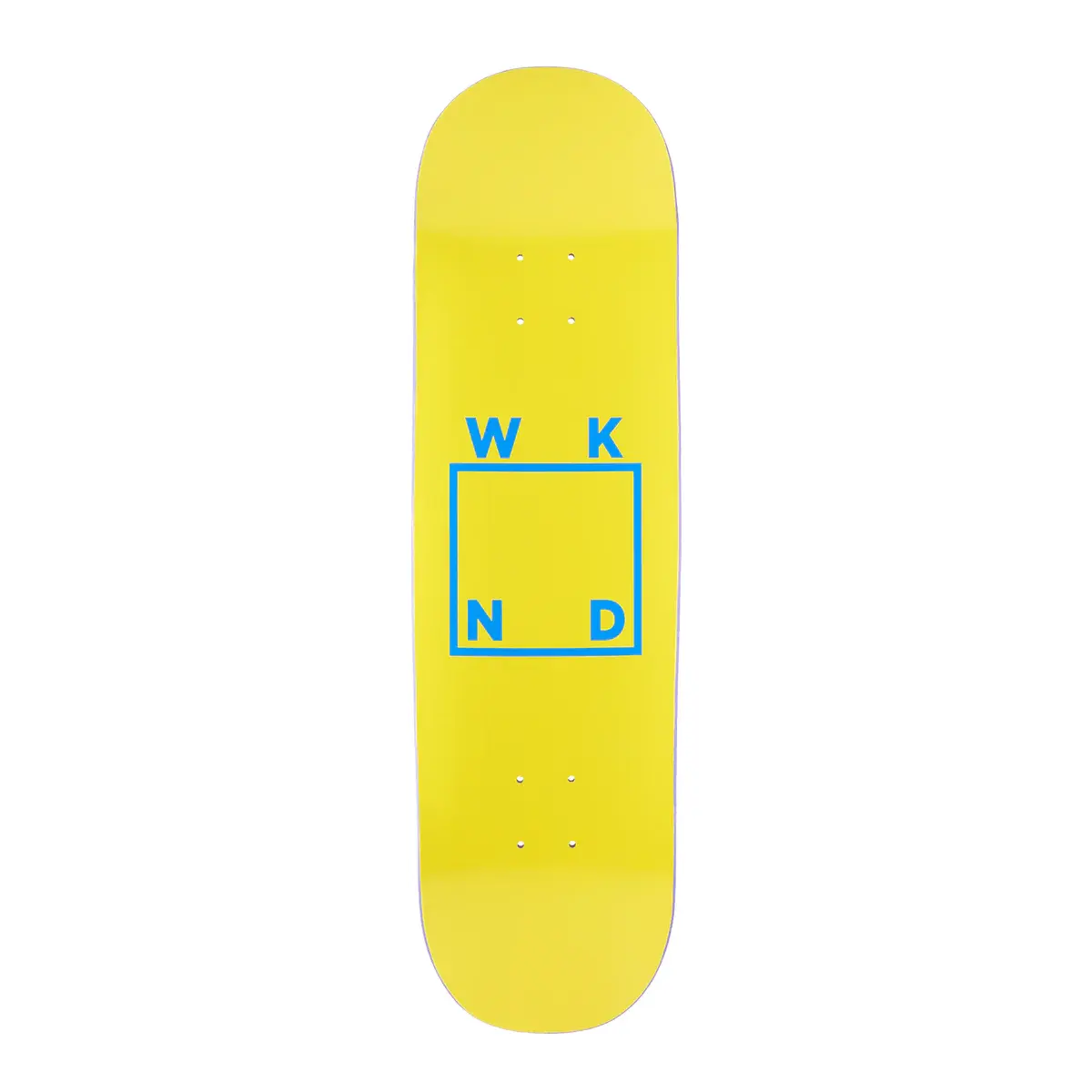 WKND Logo Board 8.6" Yellow SN
