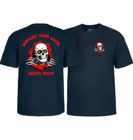 Powell Peralta Ripper Support Your Local Tee Navy M