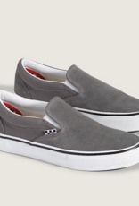 Vans Shoes Skate Slip On Pewter/White 7