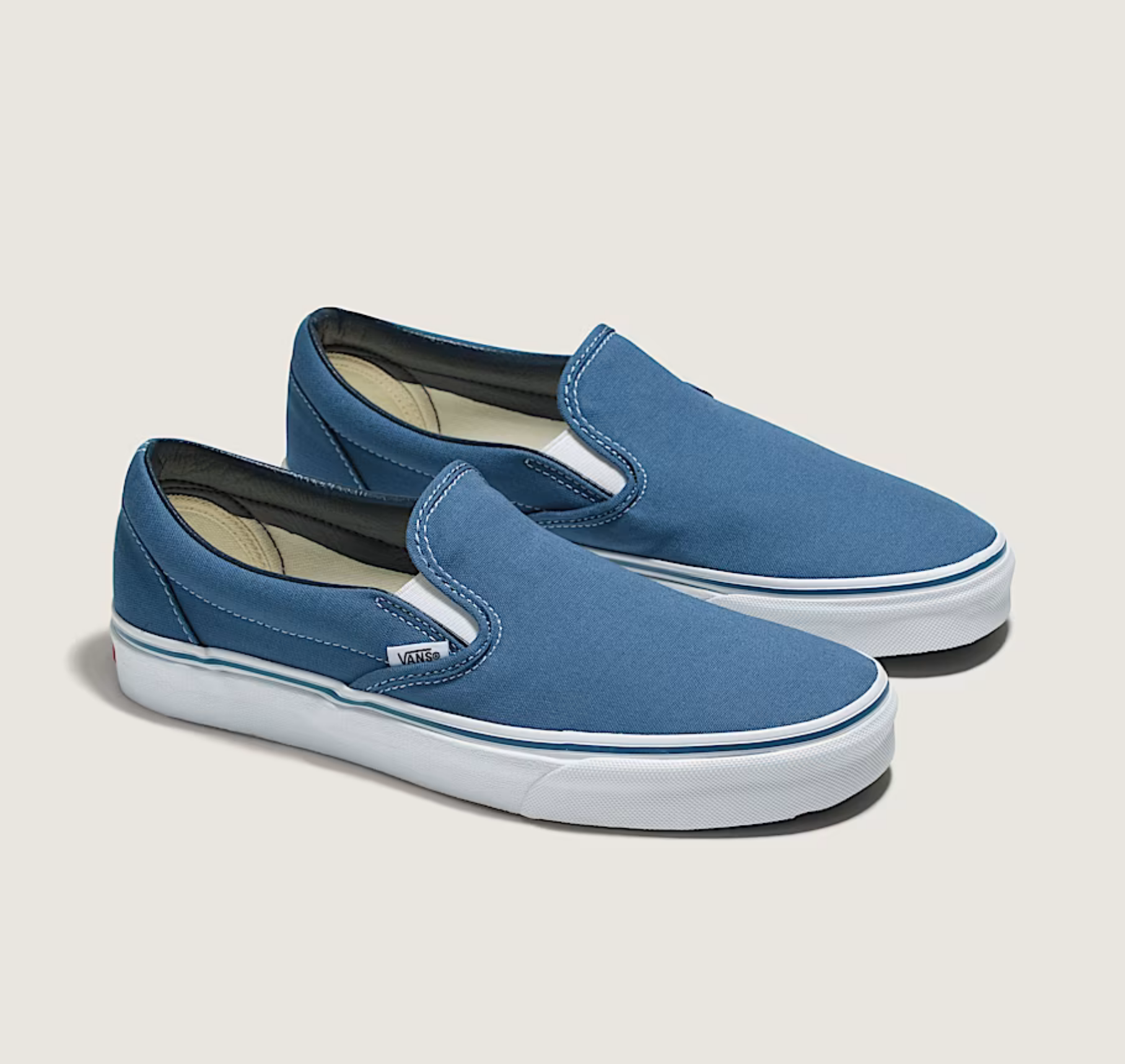Vans Shoes Skate Slip On Navy/White