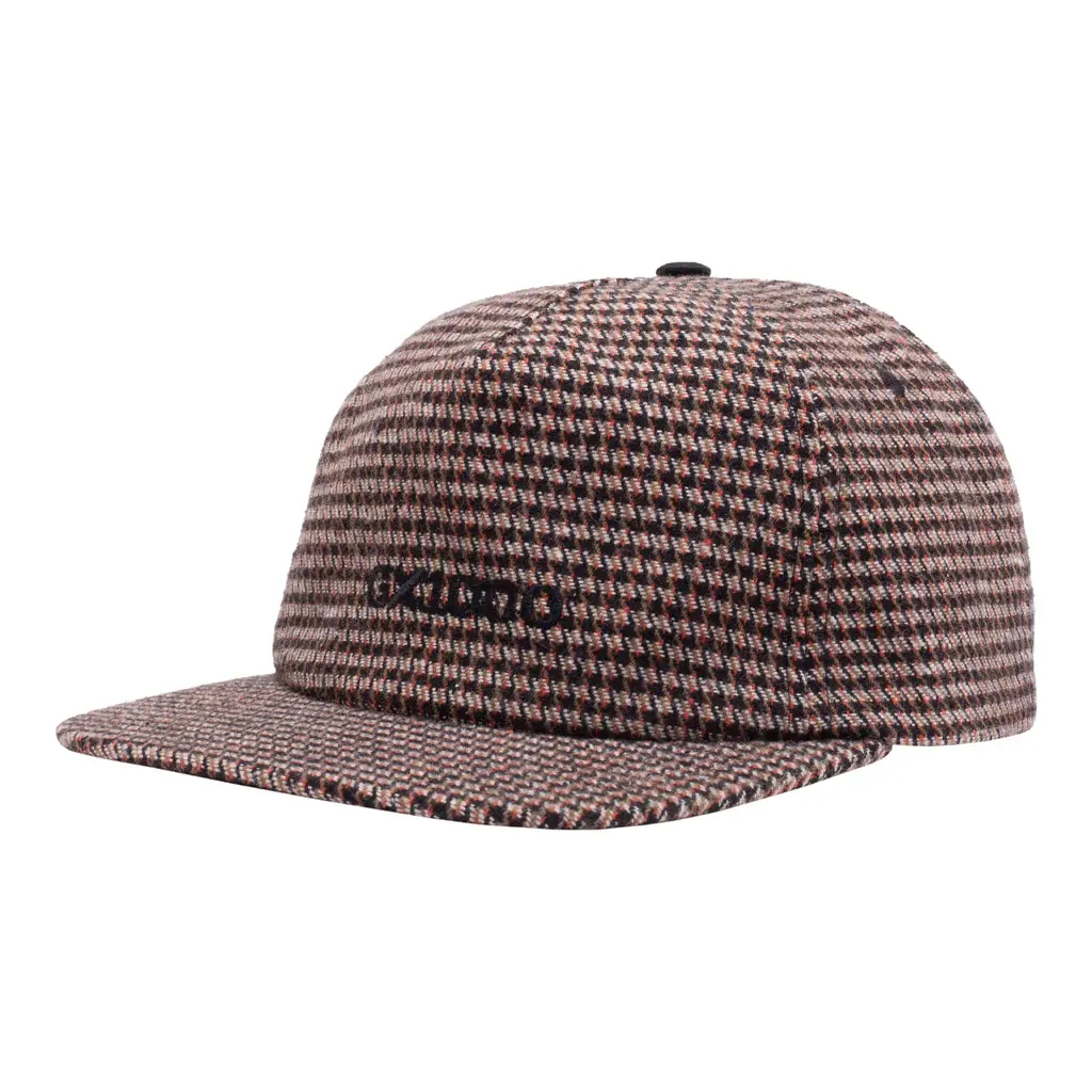 GX1000 Mini OG Logo Houndstooth Hat Brown/Black