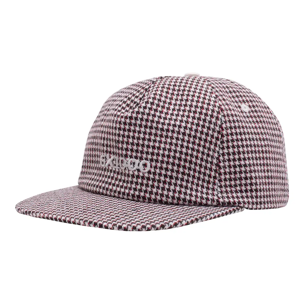 GX1000 Mini OG Logo Houndstooth Hat White/Black