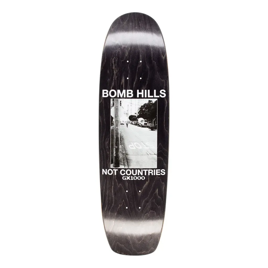 GX1000 Bomb Hills Not Countries Cruiser Black Veneer 9.0"