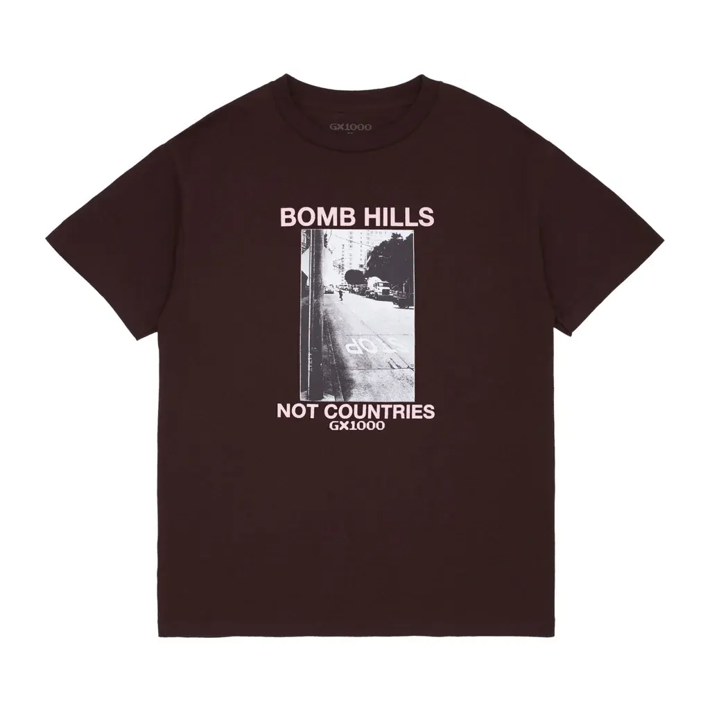 GX1000 Bomb Hills Tee Brown/Rose