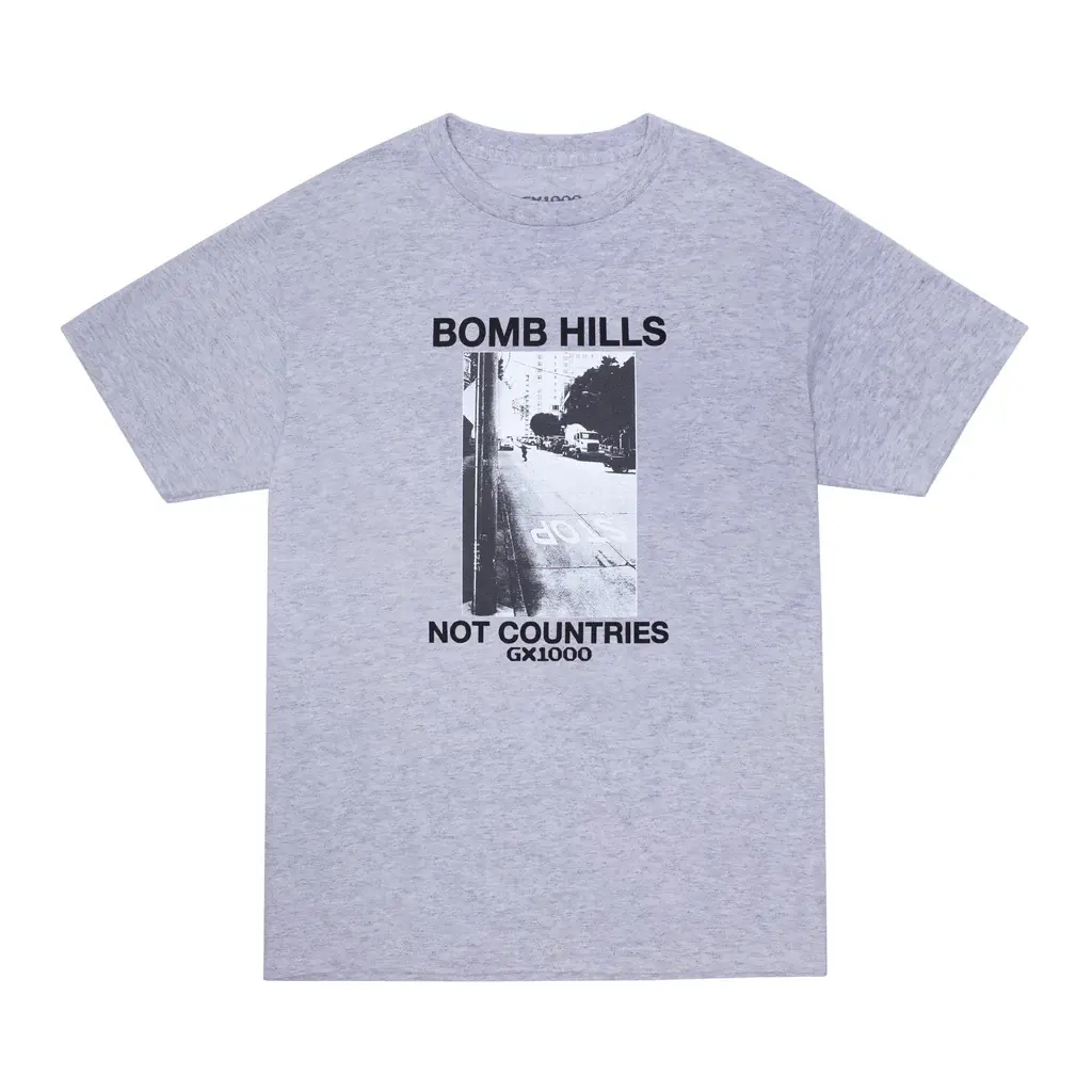 GX1000 Bomb Hills Tee Athletic Heather/Black