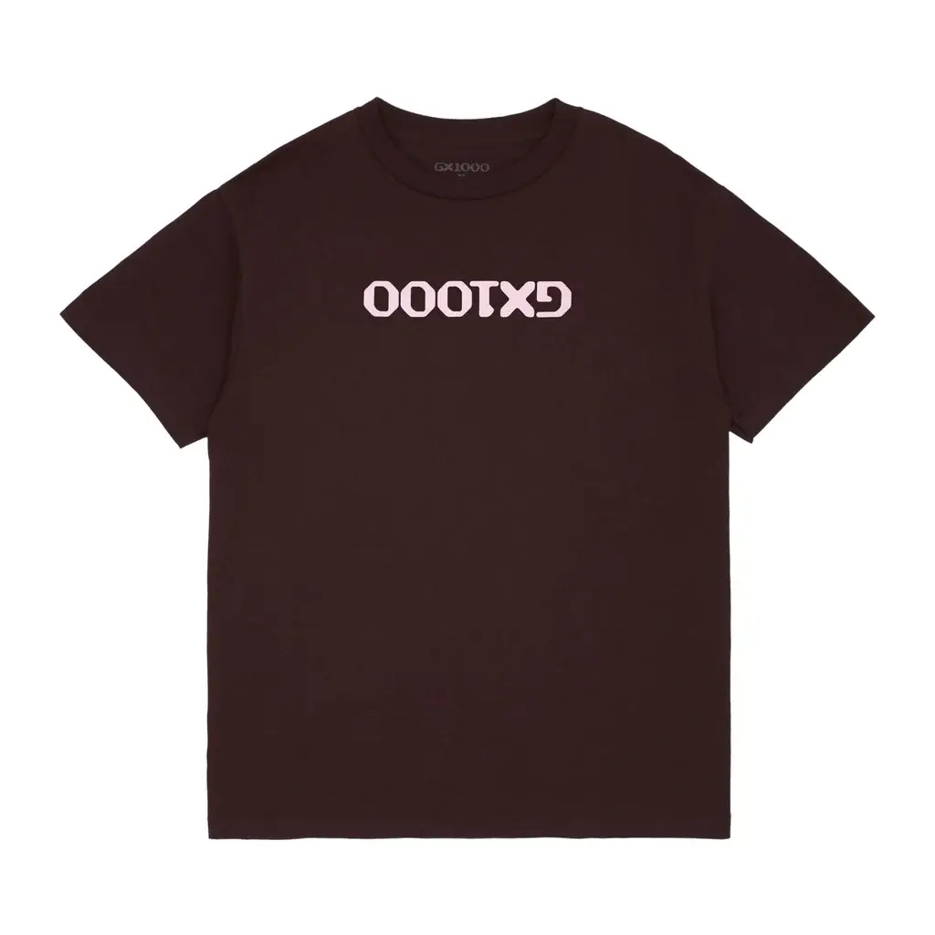 GX1000 OG Logo Upside Down Tee Brown