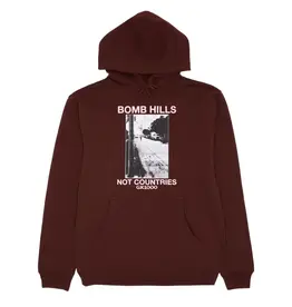GX1000 Bomb Hills Not Countries Hoodie Brown/Rose