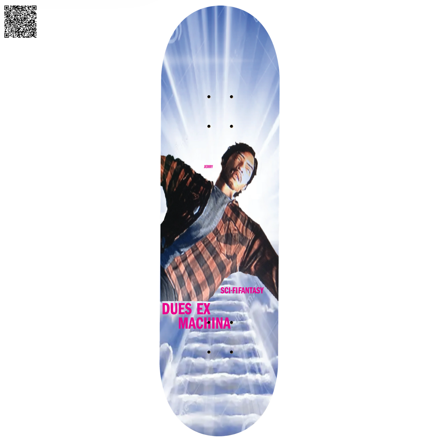 Sci-Fi Fantasy Jerry Hsu Dues Ex Machina 8.25"