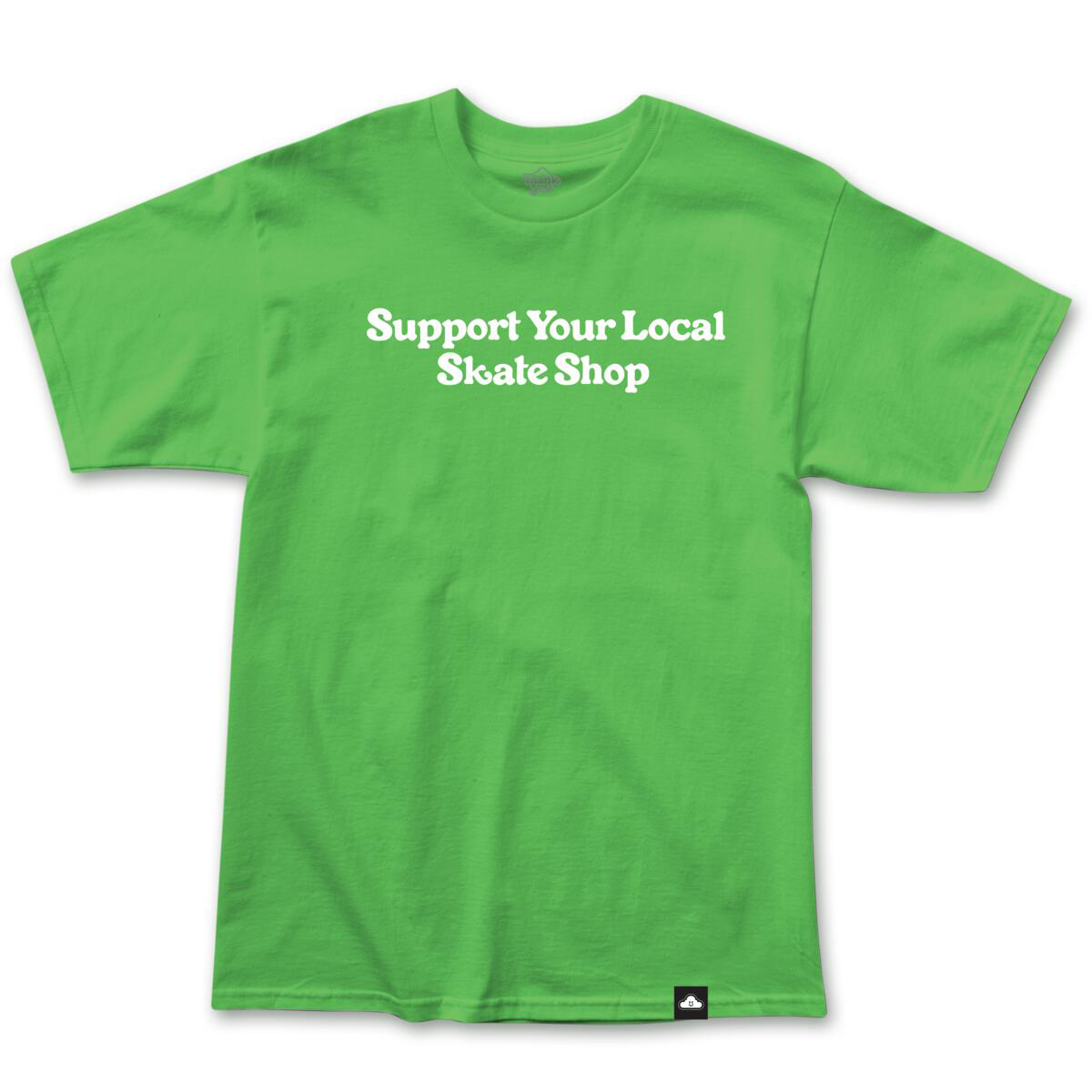 Thank You Support Tee Neon Green