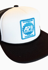 APB Skateshop APB Certified Trucker Hat Black/White