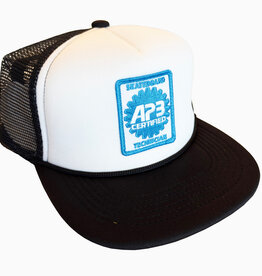 APB Skateshop APB Certified Trucker Hat Black/White