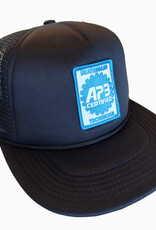 APB Skateshop APB Certified Trucker Hat Black/Black