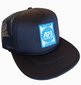 APB Skateshop APB Certified Trucker Hat Black/Black