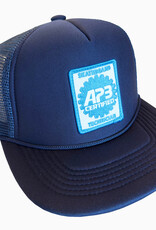 APB Skateshop APB Certified Trucker Hat Navy/Navy