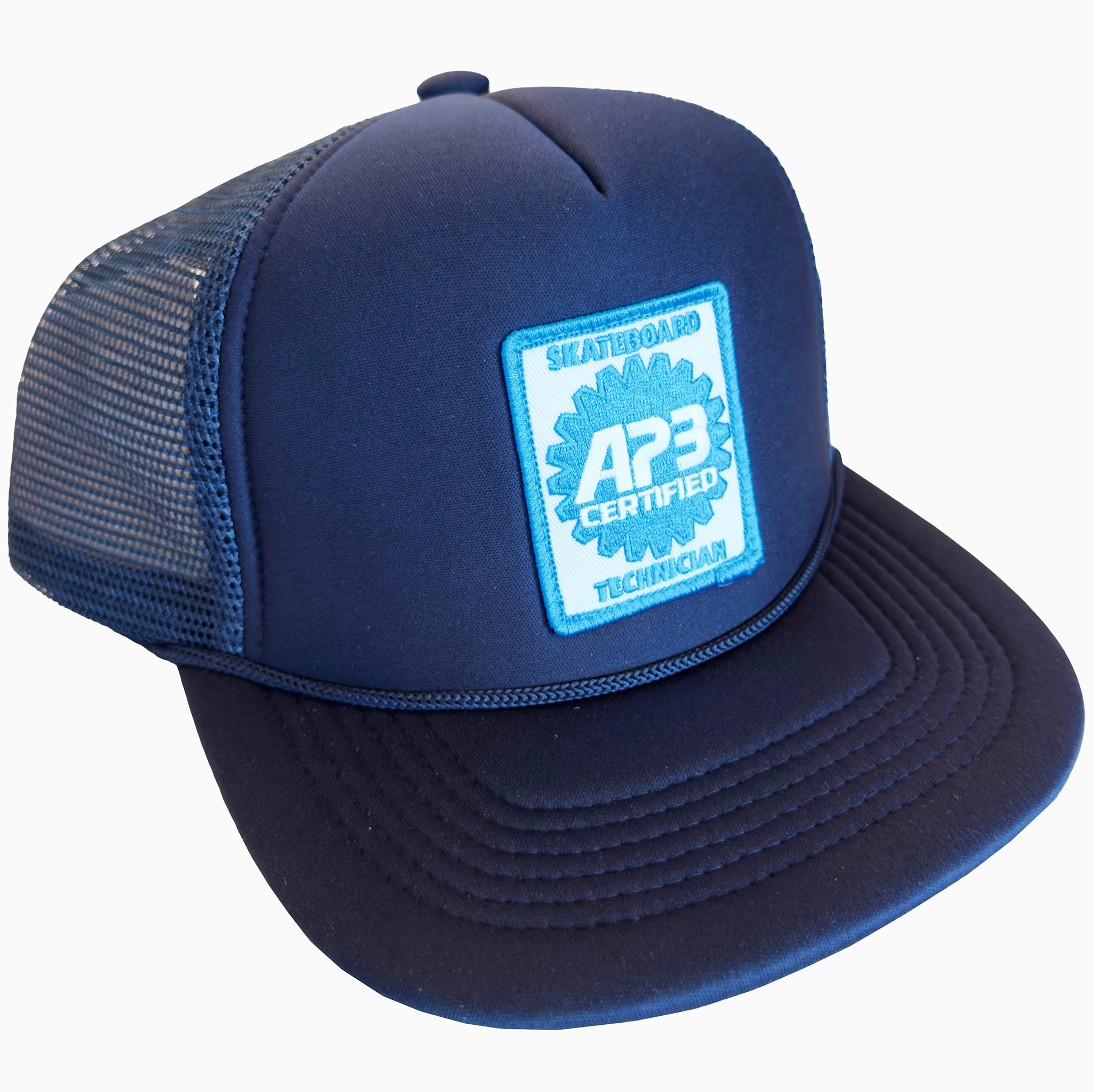 APB Skateshop APB Certified Trucker Hat Navy/Navy