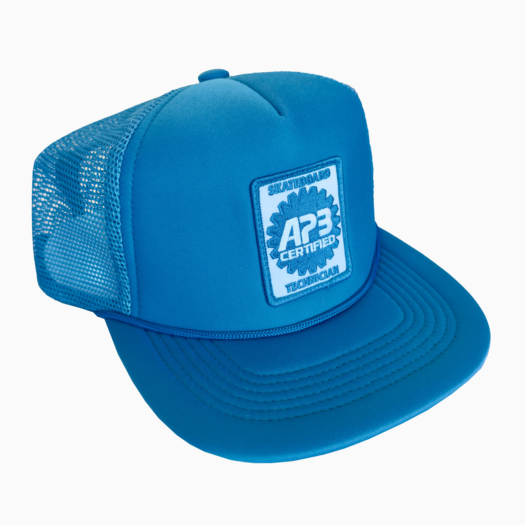 APB Skateshop APB Certified Trucker Hat Aqua