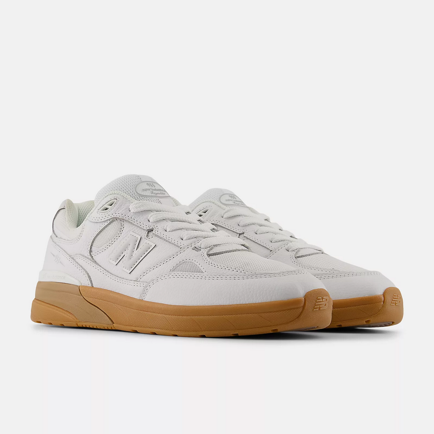 New Balance Numeric 933 Reynolds White Leather/Gum
