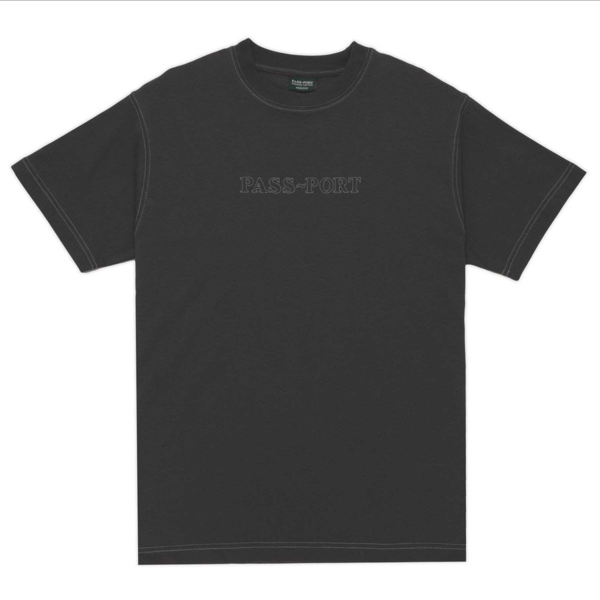 Pass~Port Official Organic Tee Vintage Black