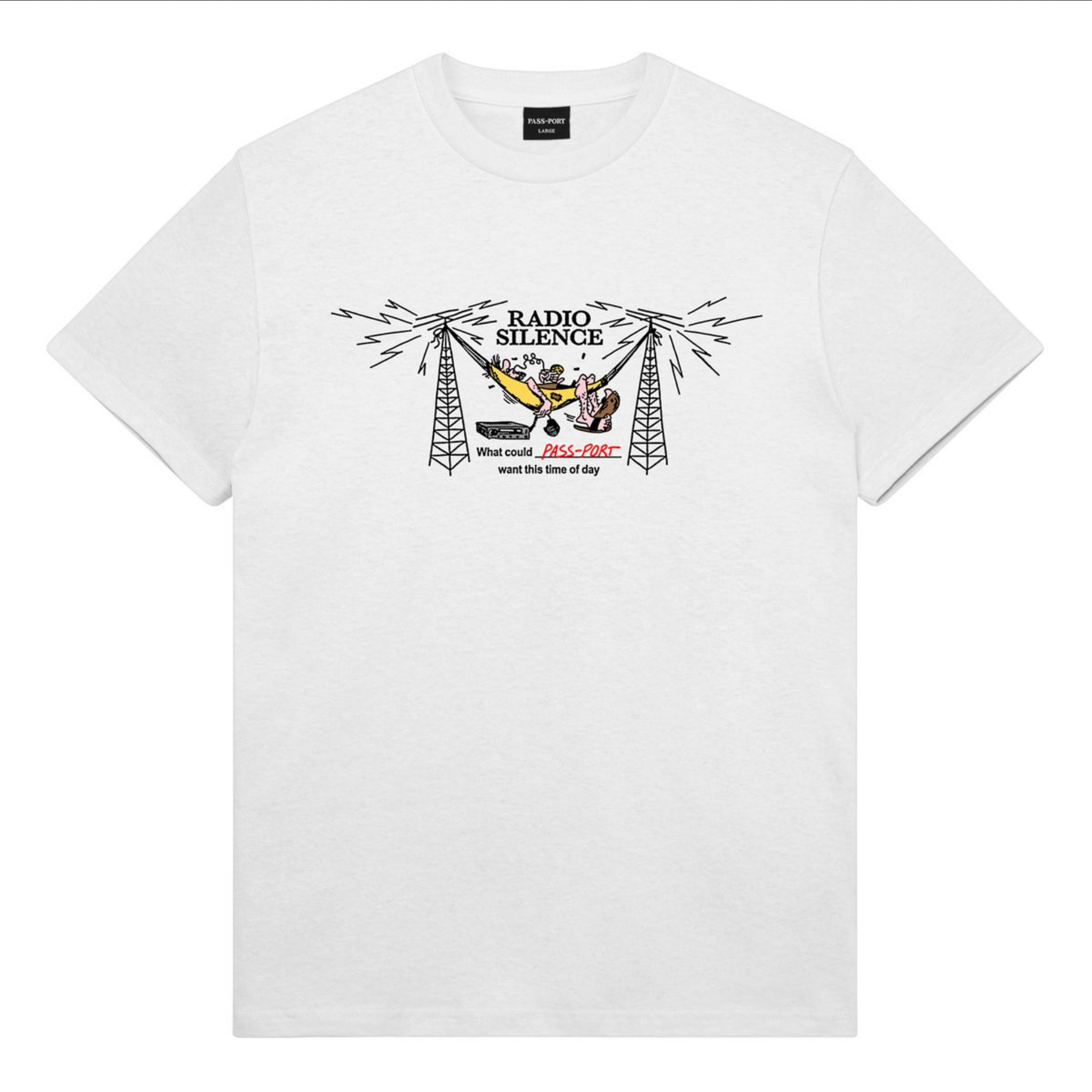 Pass~Port Radio Silence White