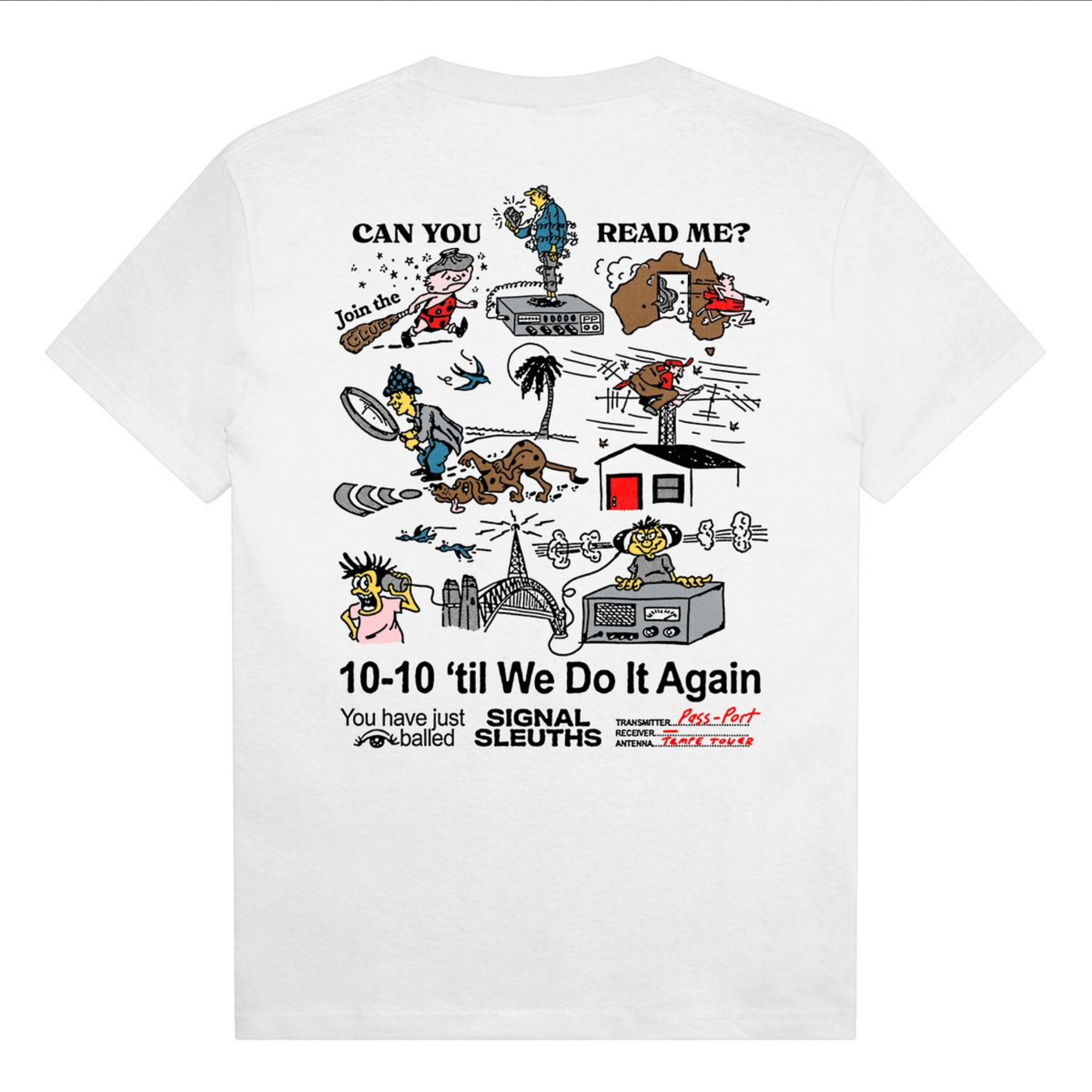 Pass~Port Radio Silence White