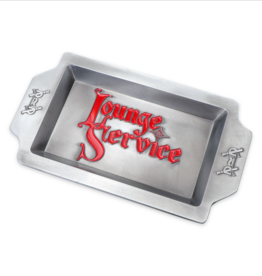 Pass~Port Lounge Service Coin Tray Silver