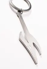 2 Riser Pads Guitar Keychain