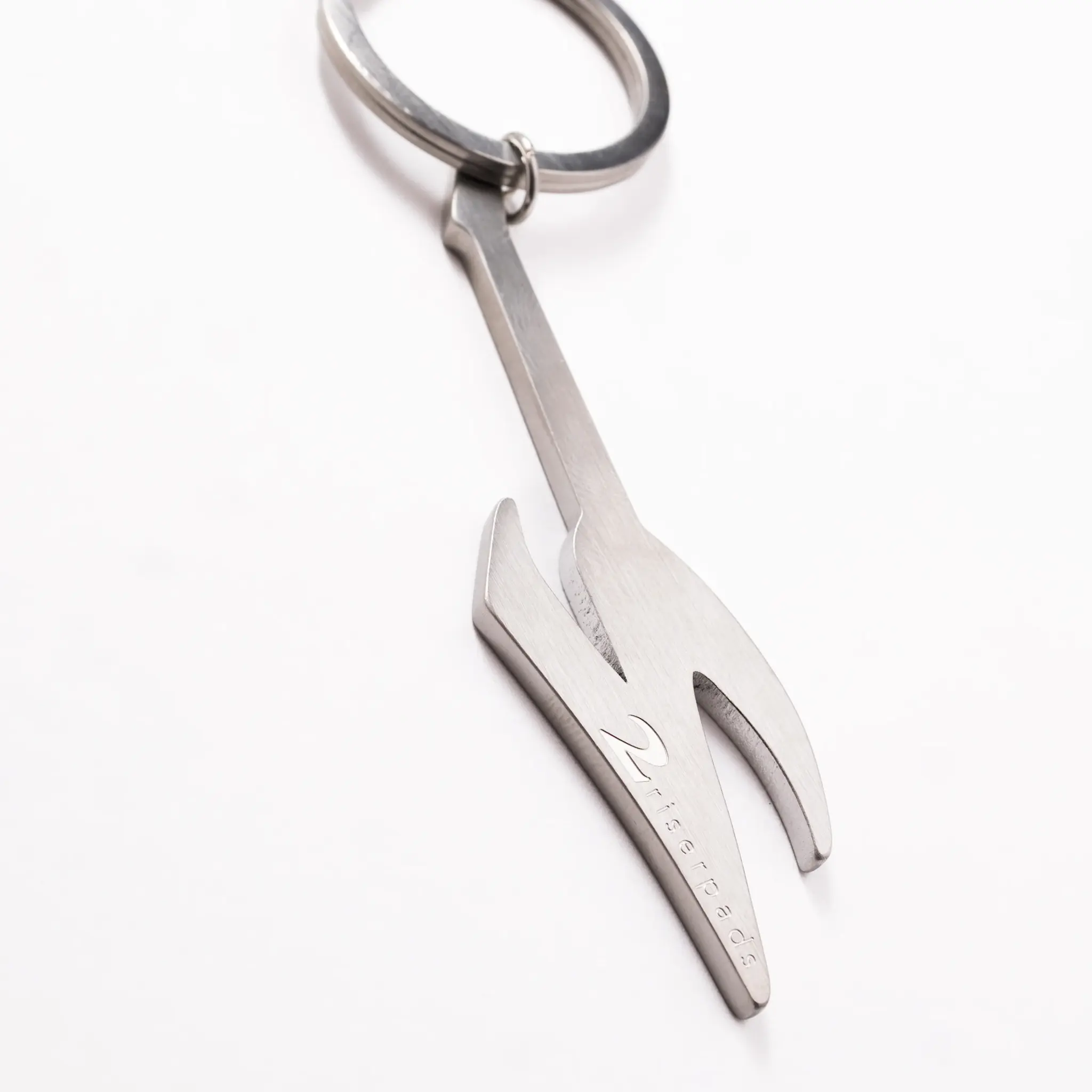 2 Riser Pads Guitar Keychain