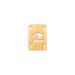 2 Riser Pads Bamboo 2 Riser Pad 1/8" Street