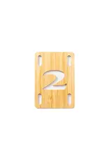 2 Riser Pads Bamboo 2 Riser Pad 1/8" Street